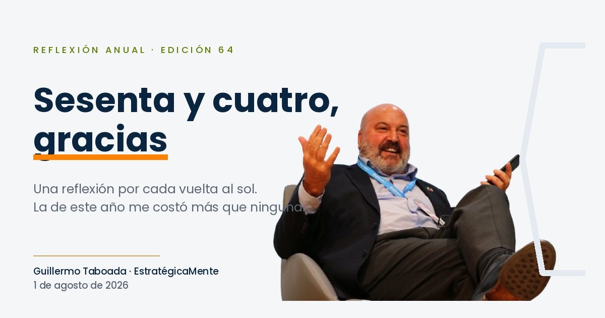 Sesenta y cuatro, gracias