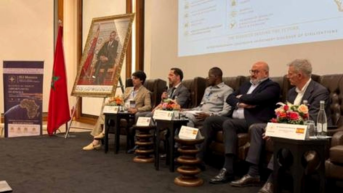 Guillermo Taboada durante su intervención en el panel del ELI Morocco Forum 2026, en Rabat